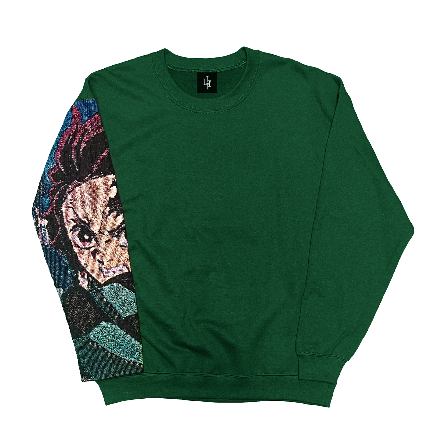 TANJIRO TAPESTRY SLEEVE SWEATSHIRT/HOODIE