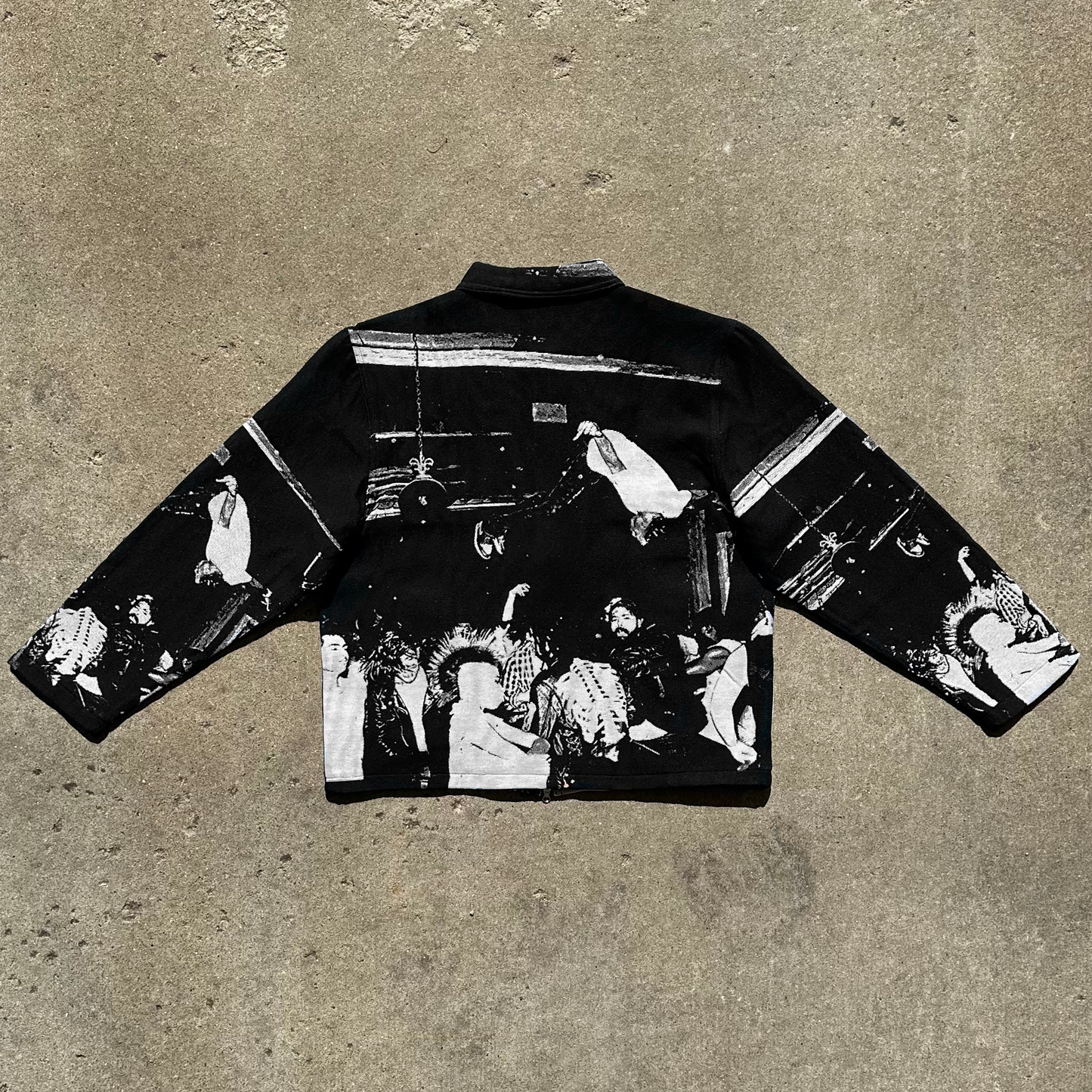 DIE LIT TAPESTRY BOMBER JACKET