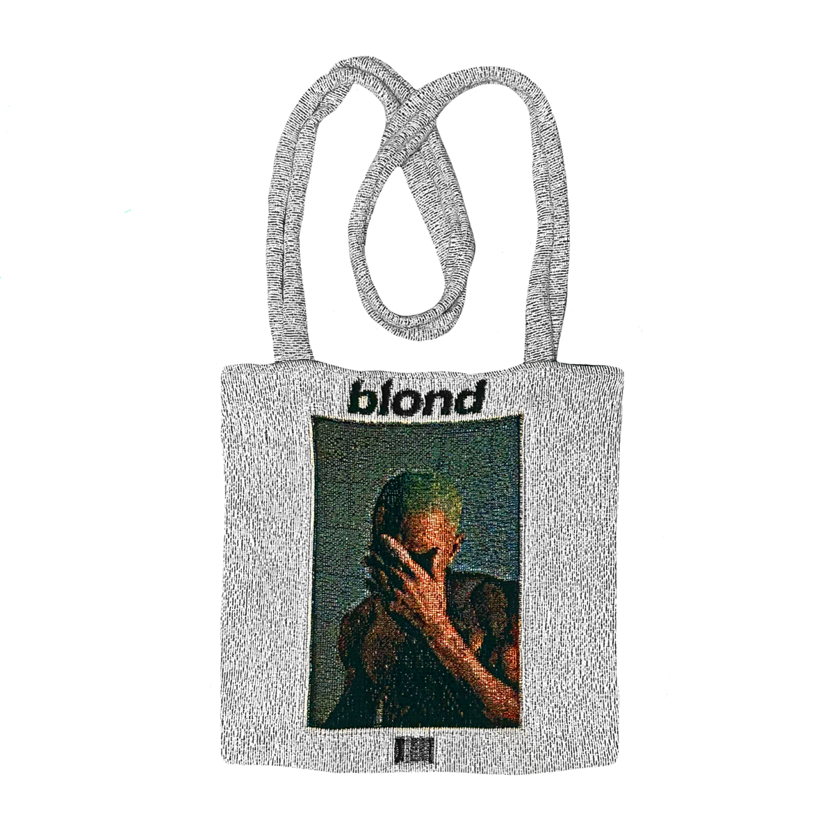 BLOND TAPESTRY SHOULDER TOTE BAG