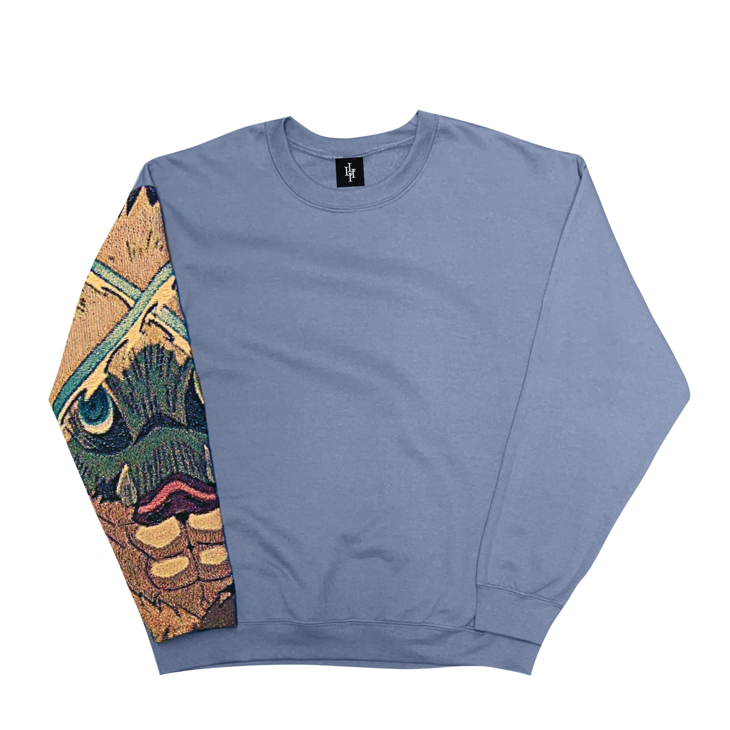 INOSUKE TAPESTRY SLEEVE SWEATSHIRT/HOODIE