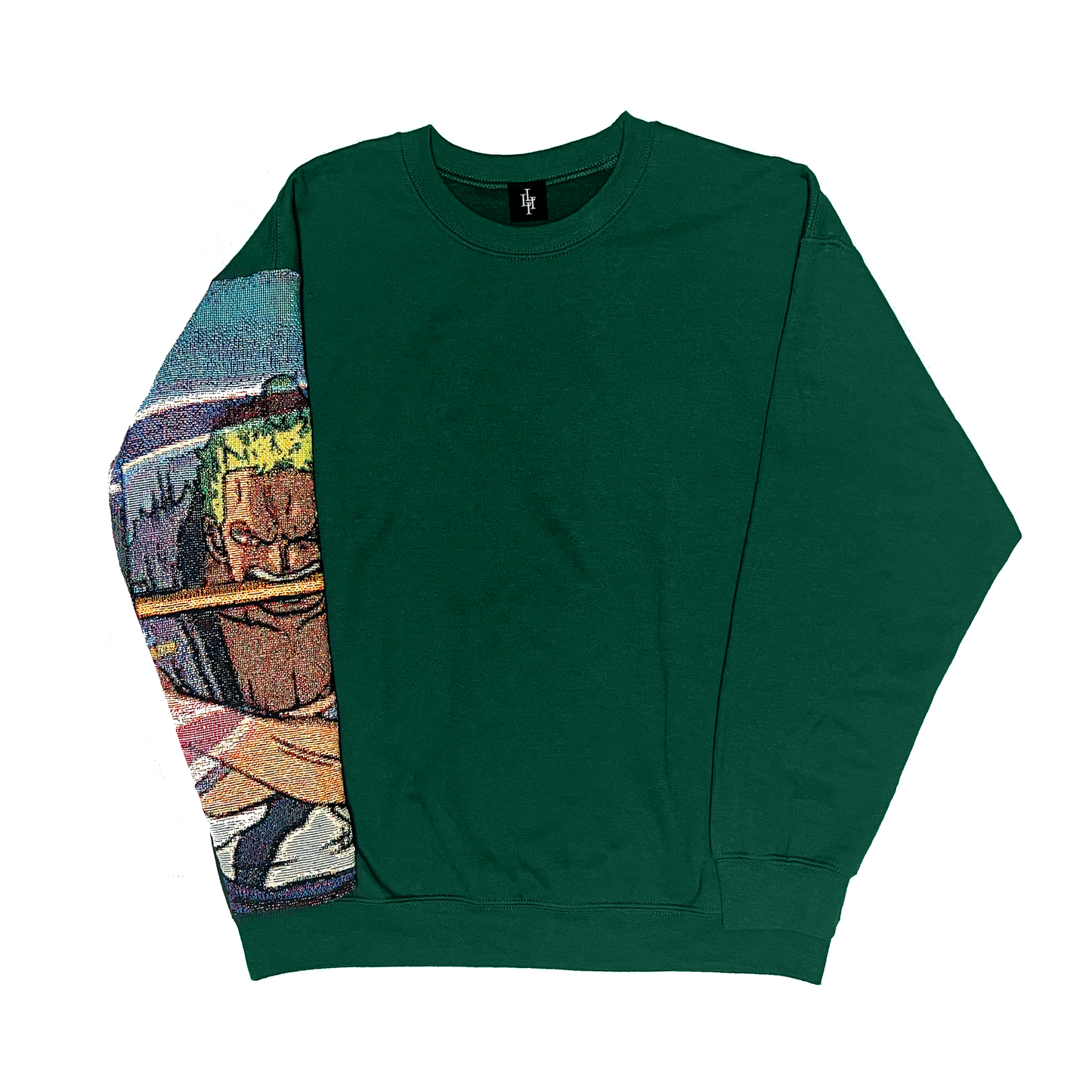 ZORO TAPESTRY SLEEVE SWEATSHIRT/HOODIE